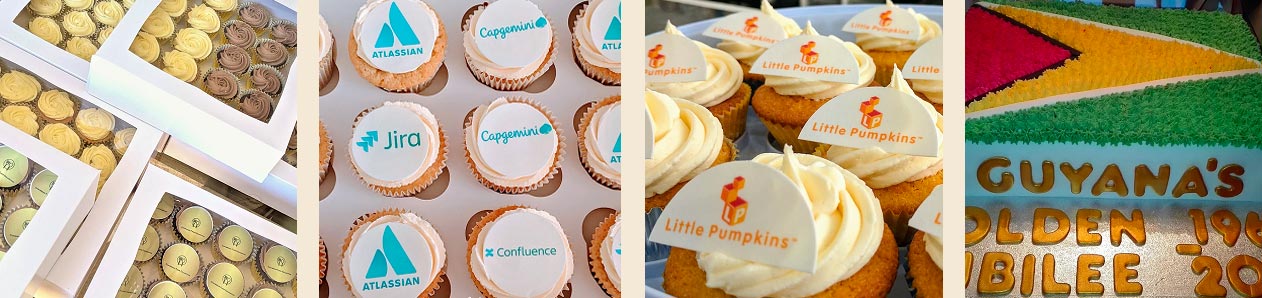 corporate logo cakes
