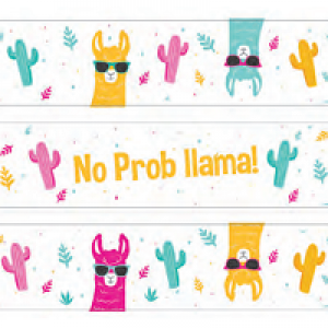 Edible Printed Cake Toppers - Everyday - Llama