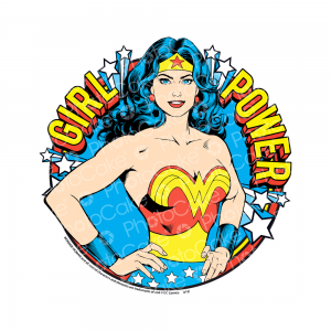 Edible Printed Cake Toppers - Licensed - Wonder Woman