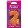 Numeral Candles Spots & Stripes